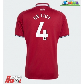 Manchester United Matthijs de Ligt #4 Primera Equipación 2026-27 Manga Corta